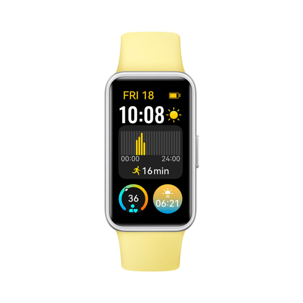 Купить не дорого Умный браслет Huawei Band 9 KIM-B19 Yellow Fluoroelastomer Strap в интернет магазине Stels.kz Умный браслет Huawei Band 9 KIM-B19 Yellow Fluoroelastomer Strap в интернет магазине Stels.kz