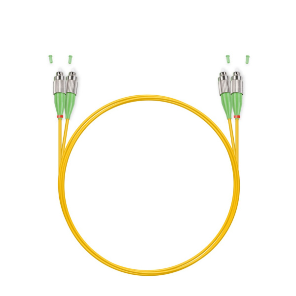 Патч Корд Оптоволоконный FC/APC-FC/APC SM 9/125 Duplex 3.0мм 1 м в интернет магазине Stels.kz