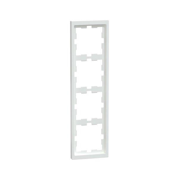 Рамка MERTEN MTN4040-6535 D-Life 4 постовая белый лотос