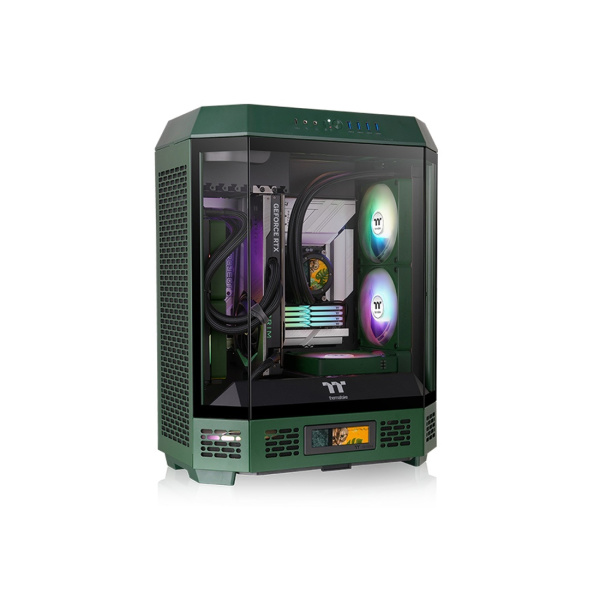 Компьютерный корпус Thermaltake The Tower 600 Racing Green без Б/П