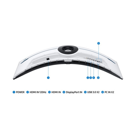 Монитор Samsung 57" LS57CG952NIXCI в интернет магазине Stels.kz