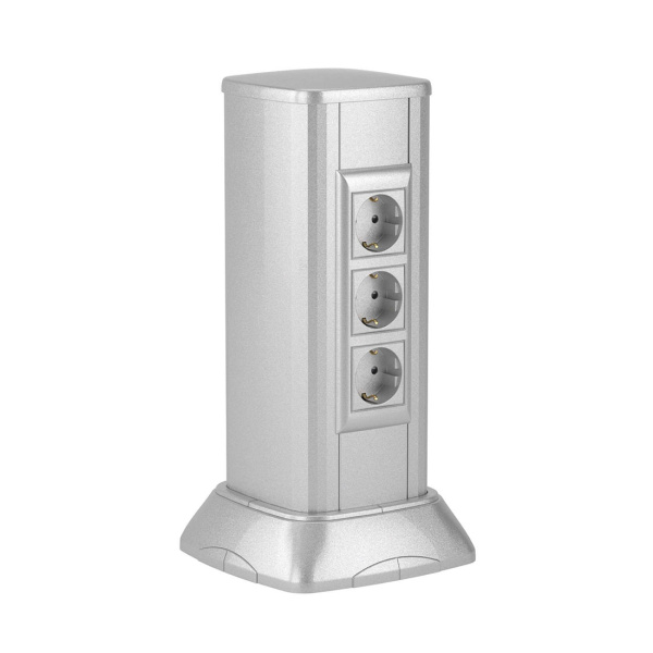 Миниколонна алюминиевая DKC 19531 0.35м светло-серебристый металлик в интернет магазине Stels.kz