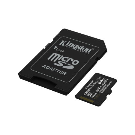 Карта памяти Kingston SDCS3/64GB Canvas Select Plus A1 U1 V10 64GB в интернет магазине Stels.kz