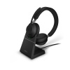 Гарнитура Jabra Evolve2 65 Link380c MS Stereo Black в интернет магазине Stels.kz