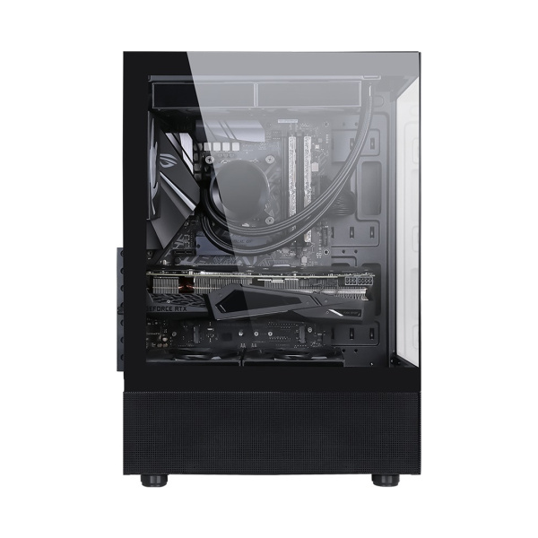 Компьютерный корпус Formula V Crystal Z1+ Black без Б/П в интернет магазине Stels.kz