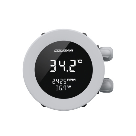 Кулер с водяным охлаждением Cougar Poseidon Vistek ARGB 360 WH в интернет магазине Stels.kz