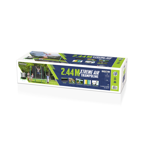 Купить не дорого Батут пружинный с защитой Bestway 59102 в интернет магазине Stels.kz Батут пружинный с защитой Bestway 59102 в интернет магазине Stels.kz