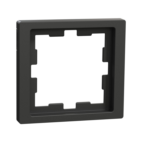 Рамка MERTEN MTN4010-6534 D-Life 1 постовая антрацит
