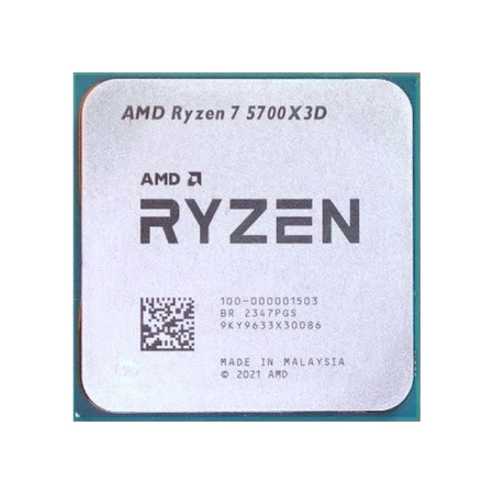 Процессор (CPU) AMD Ryzen 7 5700X3D 105W AM4 Процессор (CPU) AMD Ryzen 7 5700X3D 105W AM4