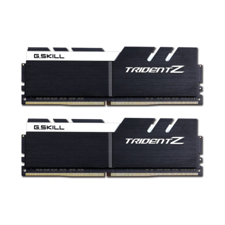 Комплект модулей памяти G.SKILL TridentZ F4-3200C16D-32GTZKW DDR4 32GB (Kit 2x16GB) 3200MHz в интернет магазине Stels.kz