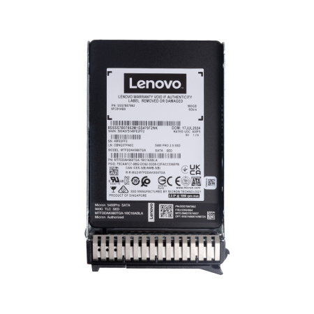 Твердотельный накопитель SSD Lenovo ThinkSystem 2.5" Multi Vendor 960GB RI v2 в интернет магазине Stels.kz