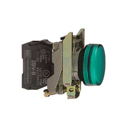 Сигнальная лампа SE XB4BVM3 22мм зелёная 230-240В в интернет магазине Stels.kz