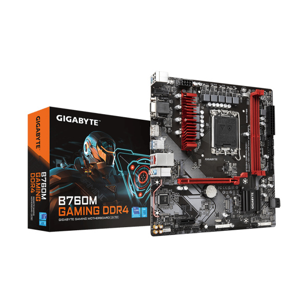 Материнская плата Gigabyte B760M GAMING DDR4 Материнская плата Gigabyte B760M GAMING DDR4