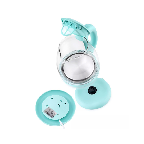 Купить не дорого Чайник электрический Kitfort КТ-653-1 голубой в интернет магазине Stels.kz Чайник электрический Kitfort КТ-653-1 голубой в интернет магазине Stels.kz