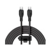 Интерфейсный кабель Baseus Pudding Type-C to Type-C 100W 1.2m Black (P10355702111-B1)
