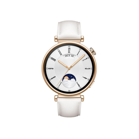 Смарт часы Huawei Watch GT 4 ARA-B19 41mm White Leather Strap в интернет магазине Stels.kz