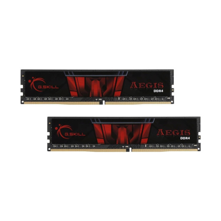 Комплект модулей памяти G.SKILL Aegis F4-2400C17D-8GIS DDR4 8GB (Kit 2x4GB) 2400MHz в интернет магазине Stels.kz