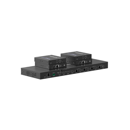 Матричный коммутатор-удлинитель Lenkeng LKV844 (4K 4x4) в интернет магазине Stels.kz