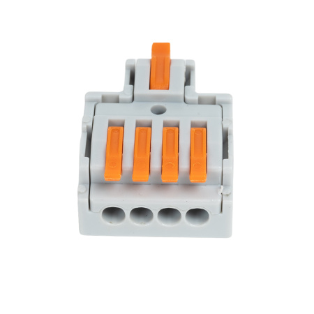 Клемма Deluxe F14 (0,08-4,0мм 32А) 1 ввод 4 вывода в интернет магазине Stels.kz