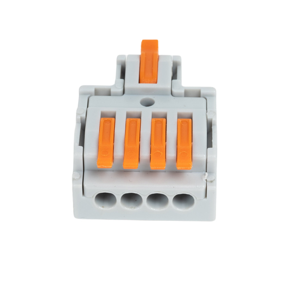 Клемма Deluxe F14 (0,08-4,0мм 32А) 1 ввод 4 вывода в интернет магазине Stels.kz