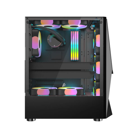 Компьютерный корпус 1STPLAYER DK-3-BK Без Б/П в интернет магазине Stels.kz