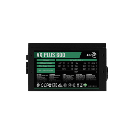 Блок питания Aerocool VX PLUS 600 в интернет магазине Stels.kz