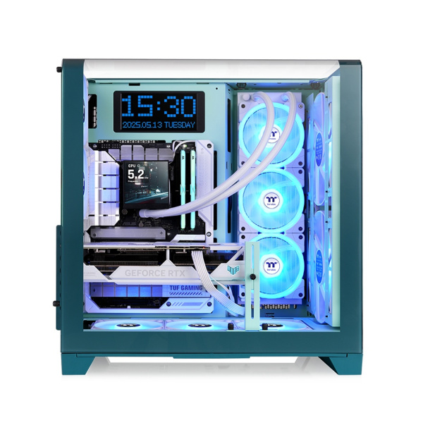 Компьютерный корпус Thermaltake View 390 Air Transformative Teal без Б/П в интернет магазине Stels.kz