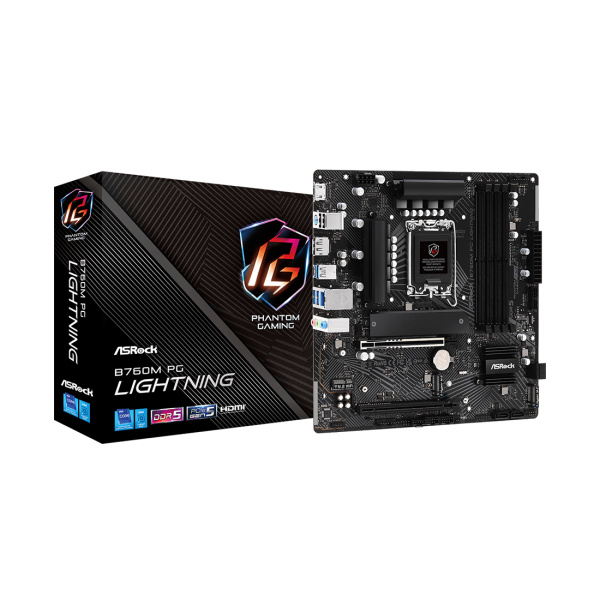 Материнская плата ASRock B760M PG LIGHTNING Материнская плата ASRock B760M PG LIGHTNING