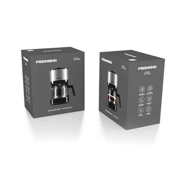 Кофеварка капельная Редмонд RCM-M1528 Черный в интернет магазине Stels.kz