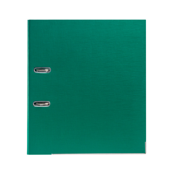 Папка-регистратор Deluxe с арочным механизмом, Office 3-GN36 (3" GREEN), А4, 70 мм, зелёный в интернет магазине Stels.kz
