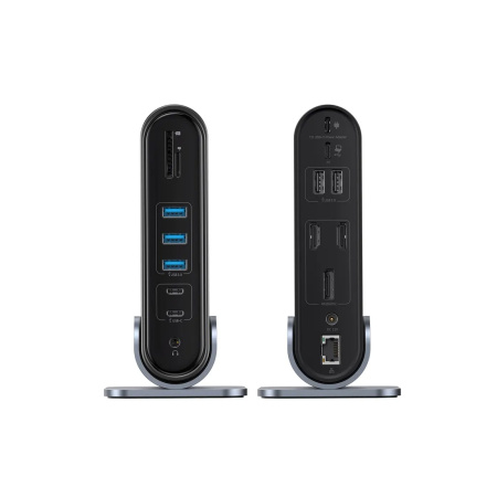 Док-станция Baseus UnionJoy 17-Port Triple Grey (B00532304811-00) в интернет магазине Stels.kz