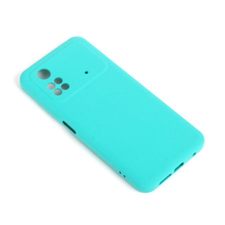 Чехол для телефона XG XG-HS129 для POCO M4 Pro Силиконовый Лазурный в интернет магазине Stels.kz