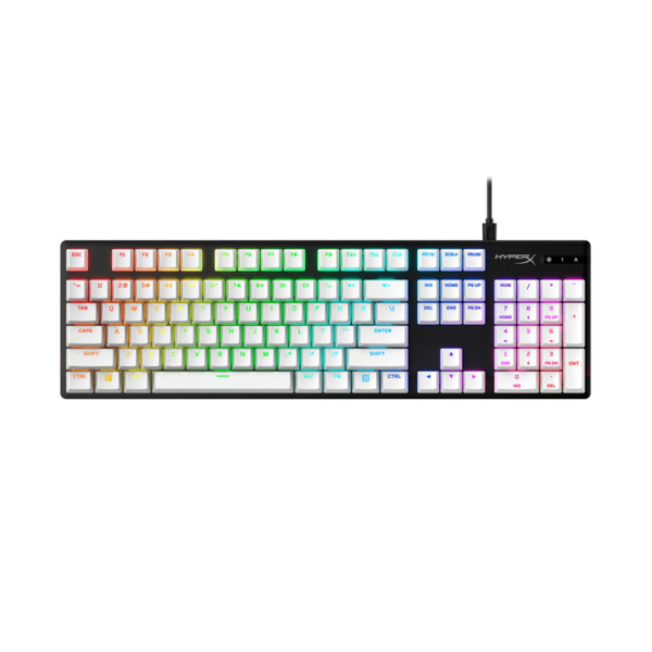 Купить не дорого Набор кнопок на клавиатуру HyperX PBT Keycaps Full Key Set (White) 519T5AA#ACB в интернет магазине Stels.kz Набор кнопок на клавиатуру HyperX PBT Keycaps Full Key Set (White) 519T5AA#ACB в интернет магазине Stels.kz