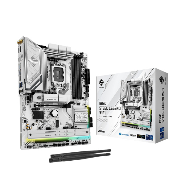 Материнская плата ASRock B860 STEEL LEGEND WIFI Материнская плата ASRock B860 STEEL LEGEND WIFI
