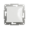 Выключатель одноклавишный SE EPH0170121 Asfora механизм быстрозажим. клеммы белый в интернет магазине Stels.kz