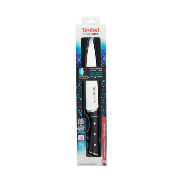 Купить не дорого Нож для нарезки Tefal Ice Force K2320714 20см в интернет магазине Stels.kz Нож для нарезки Tefal Ice Force K2320714 20см в интернет магазине Stels.kz