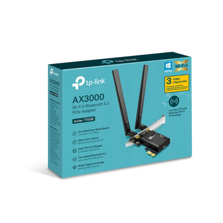 Сетевая карта TP-Link Archer TX55E в интернет магазине Stels.kz