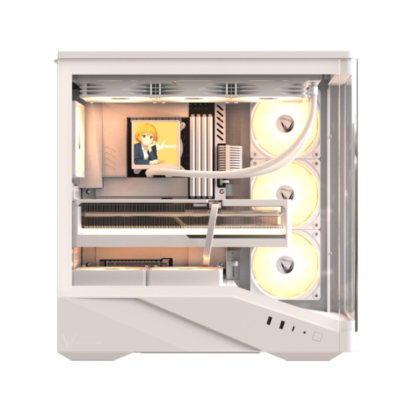 Компьютерный корпус Formula V Crystal U9 PA White без Б/П в интернет магазине Stels.kz