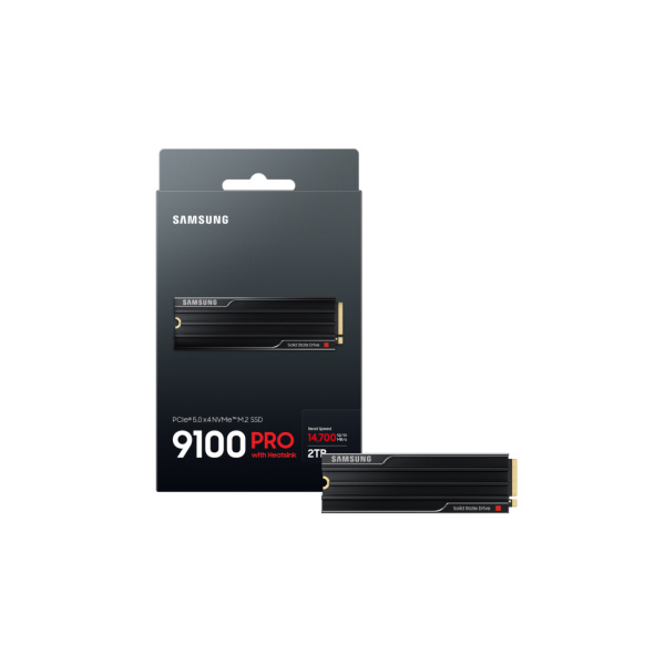 Твердотельный накопитель SSD Samsung 9100 PRO Heatsink 2TB M.2 в интернет магазине Stels.kz