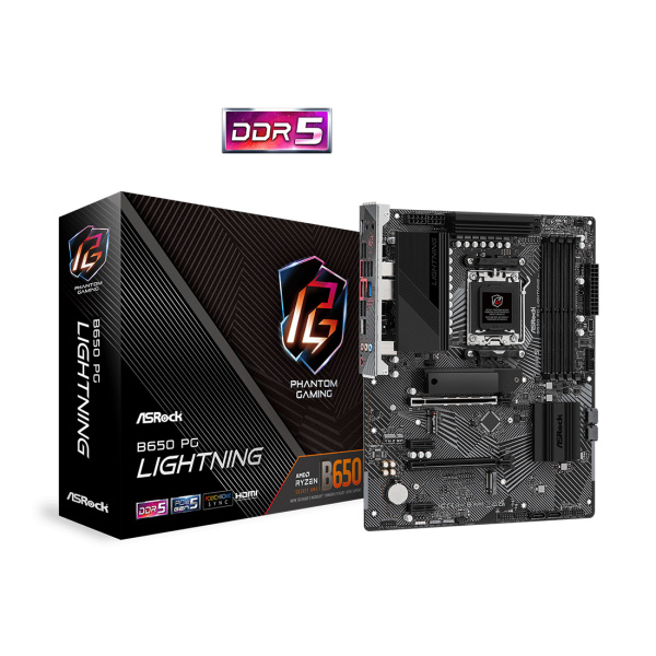 Материнская плата ASRock B650 PG LIGHTNING Материнская плата ASRock B650 PG LIGHTNING