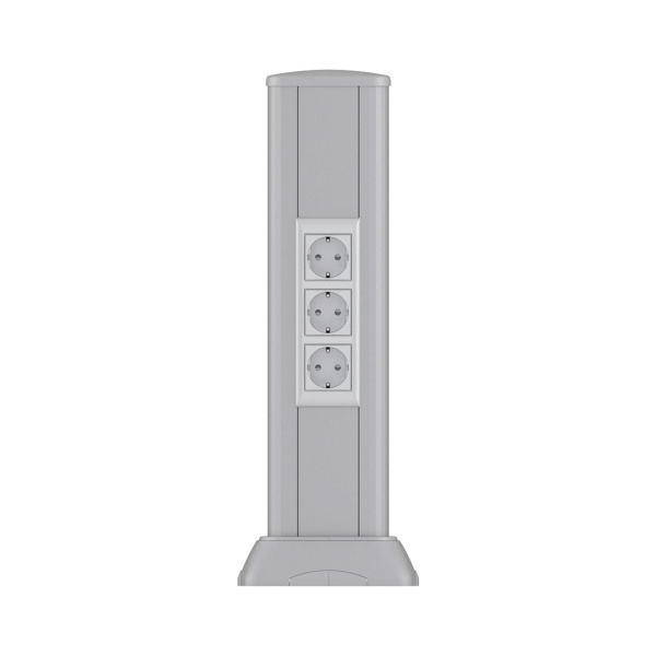 Алюминиевая колонна DKC 19554 0.5м темно-серебристый металлик