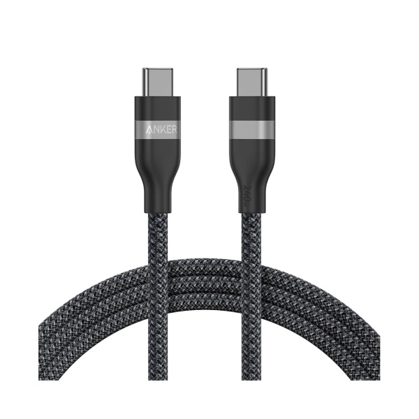 Интерфейсный кабель Anker USB-C to USB-C Cable 1М, 240W, (A82E2H11) Черный