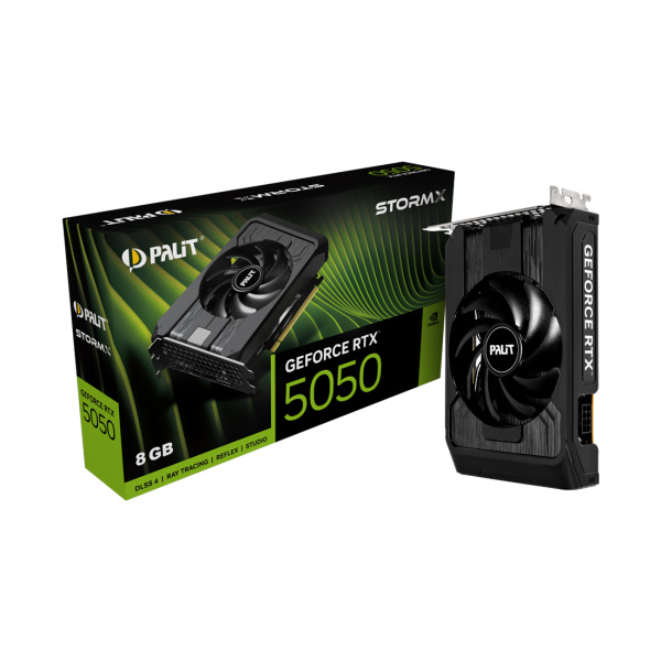 Купить не дорого Видеокарта PALIT RTX5050 STORMX 8G (NE65050019P1-GB2070F) в интернет магазине Stels.kz Видеокарта PALIT RTX5050 STORMX 8G (NE65050019P1-GB2070F) в интернет магазине Stels.kz
