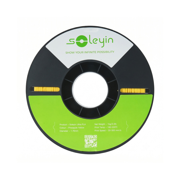 Филамент для 3D-печати Creality Soleyin Ultra PLA 3301010605 (ананасовый жёлтый)