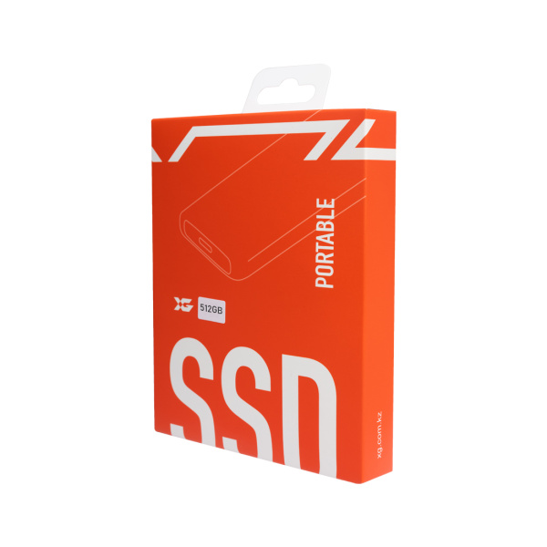 Внешний SSD диск XG XGED512-R 512GB Черный в интернет магазине Stels.kz