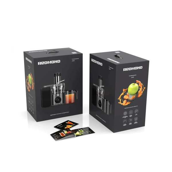 Соковыжималка центробежная Redmond J1402 серый в интернет магазине Stels.kz
