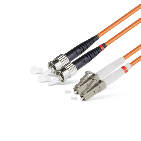 Патч Корд Оптоволоконный LC/UPC-ST/UPC MM OM2 50/125 Duplex 3.0мм 1 м Патч Корд Оптоволоконный LC/UPC-ST/UPC MM OM2 50/125 Duplex 3.0мм 1 м