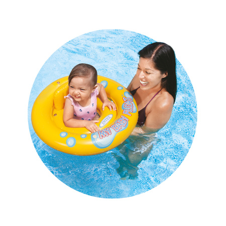 Надувной круг для плавания Intex 59574NP в интернет магазине Stels.kz