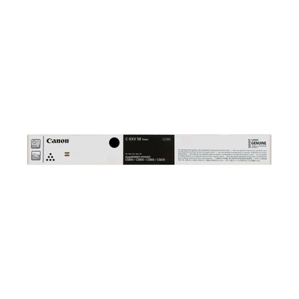 Тонер-картридж Canon C-EXV 58 Black для IR ADVANCE DX C58xx 3763C002AA Тонер-картридж Canon C-EXV 58 Black для IR ADVANCE DX C58xx 3763C002AA