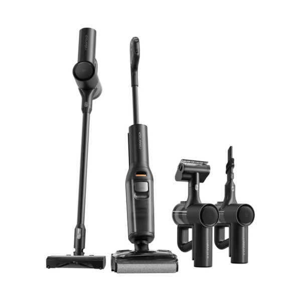 Беспроводной моющий вертикальный пылесос Roborock F25 ACE Combo Черный в интернет магазине Stels.kz